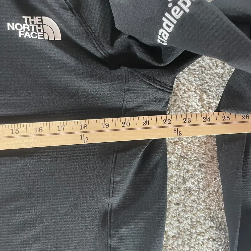 The North Face Sweatshirt Mens Large Black Half Zip Pullover Long Sleeve‎ Casual